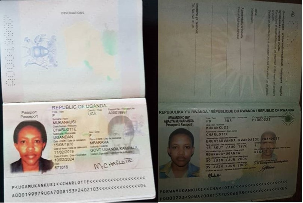 Uganda has issued a passport to the Head of Diplomacy in Rwanda National Alliance (RNC), Charlotte Mukankusi, few days after the visit to Uganda