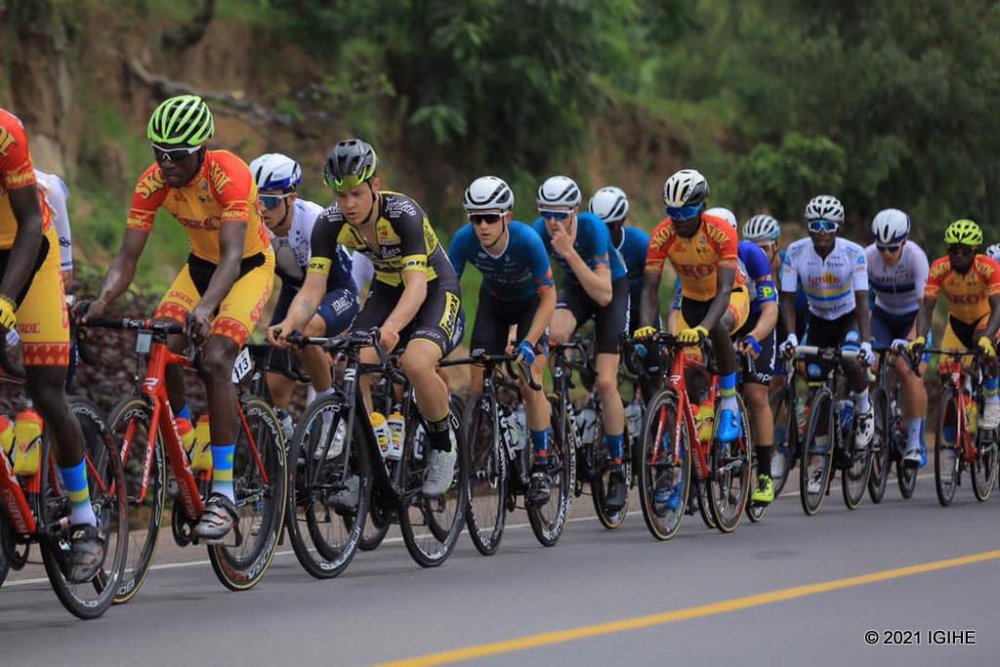 The second stage of Tour du Rwanda 2021 saw riders setting off from Kigali to cross the finishing line in Huye covering 120. 5 kilometers.