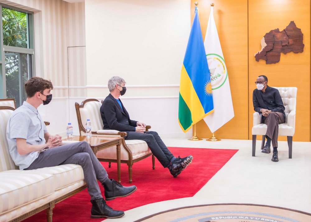 President Paul Kagame has held talks with the Managing Director of ARCH Venture Partners, Robert Nelsen.