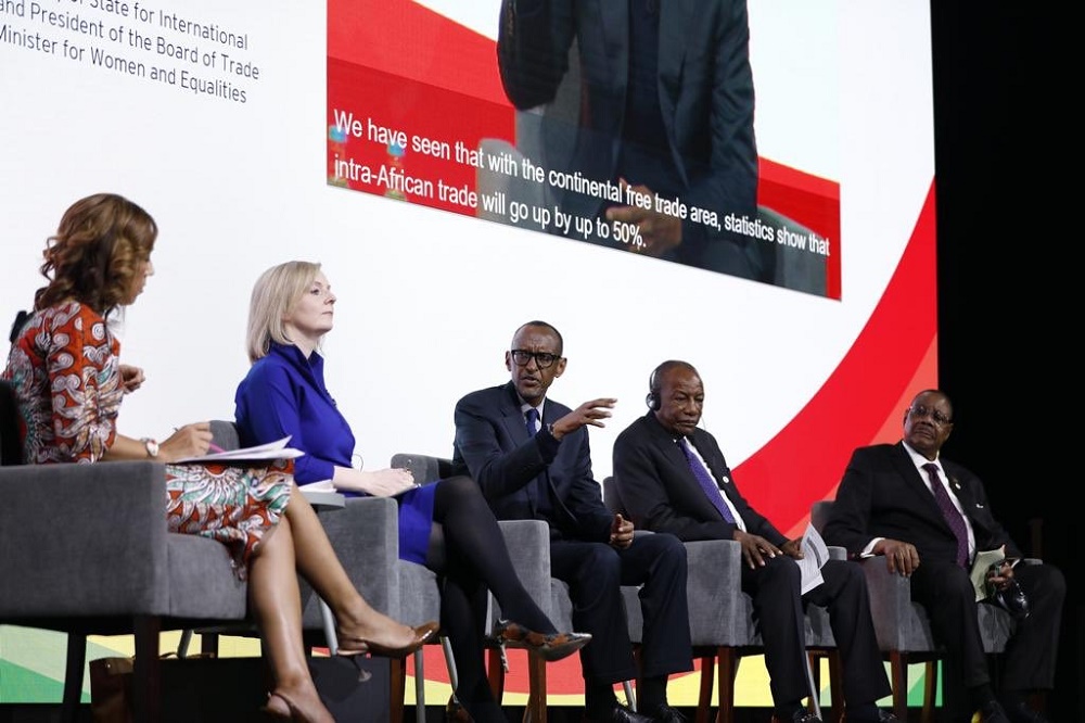 President Kagame has held discussions with Prince William, the Duke of Cambridge at Buckingham Palace,