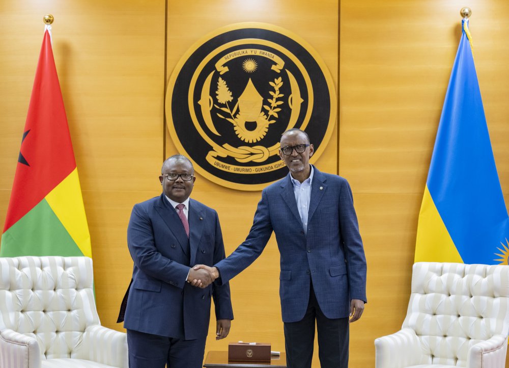 Guinea-Bissau's President met with Kagame as part of mediation process.