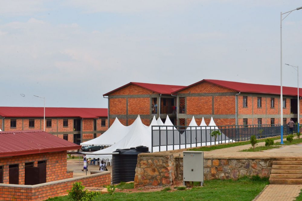 The view of a Busanza estate where residents from Bannyahe slum are being relocated. 