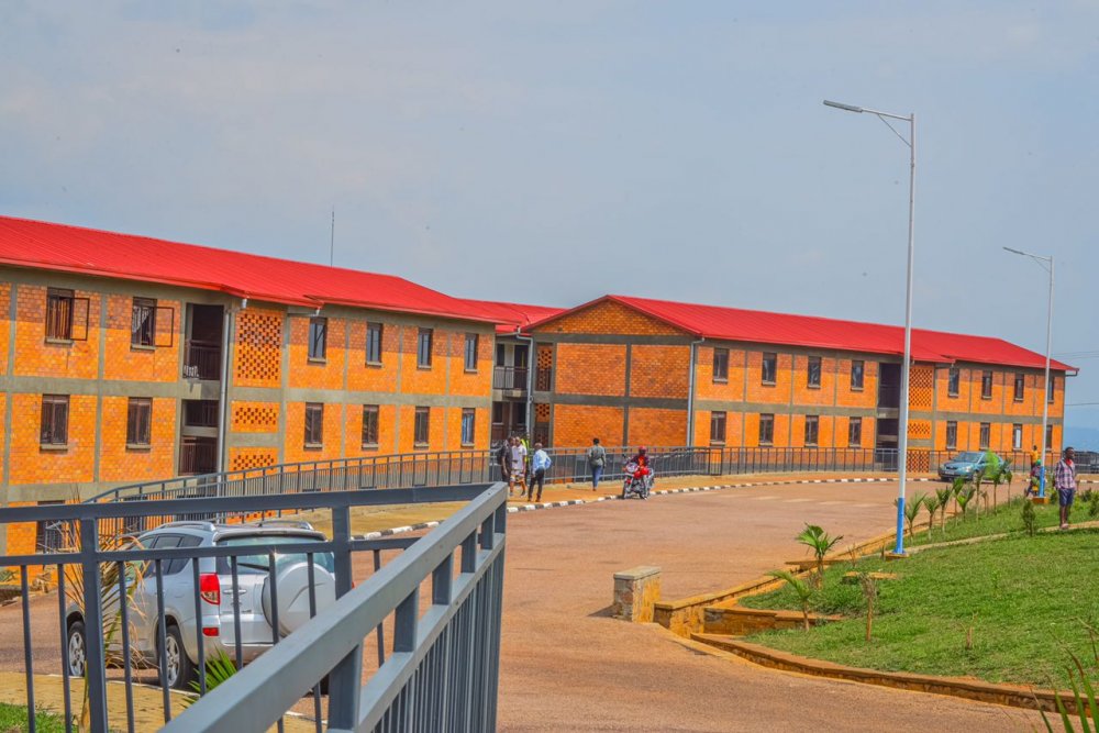 Busanza estate where Kangondo residents were relocated. 