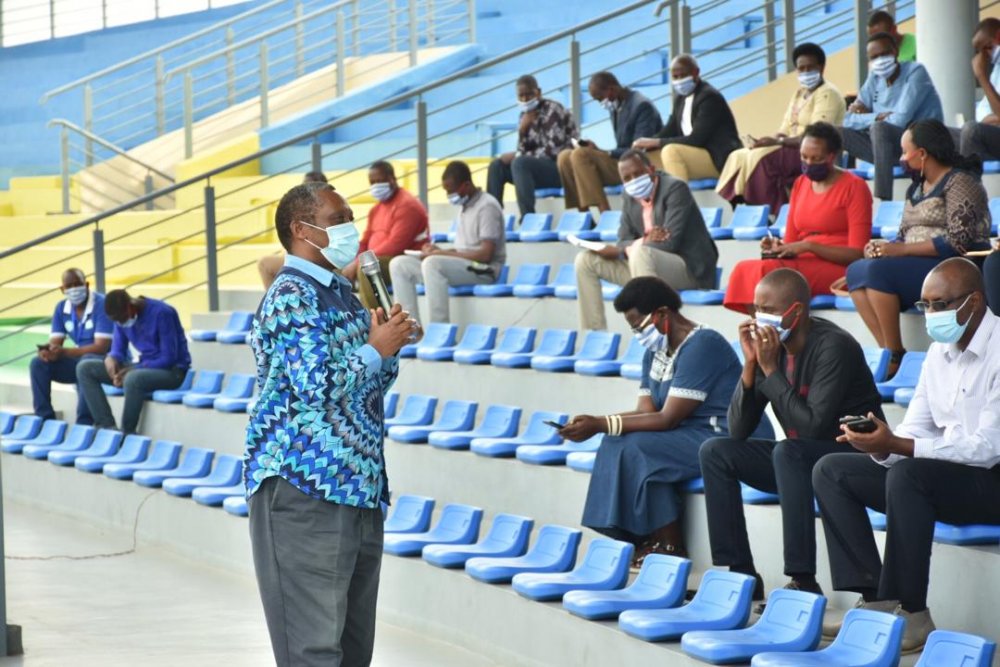 Prof. Shyaka Anastase has called upon local leaders in  Bugesera District to work towards sustaining their reputation as   “Abakeramurimo ba Bugesera”