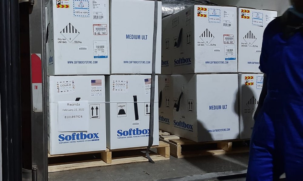 US donation of COVID-19 Pfizer vaccine doses to Rwanda has reached 5.3 million.  