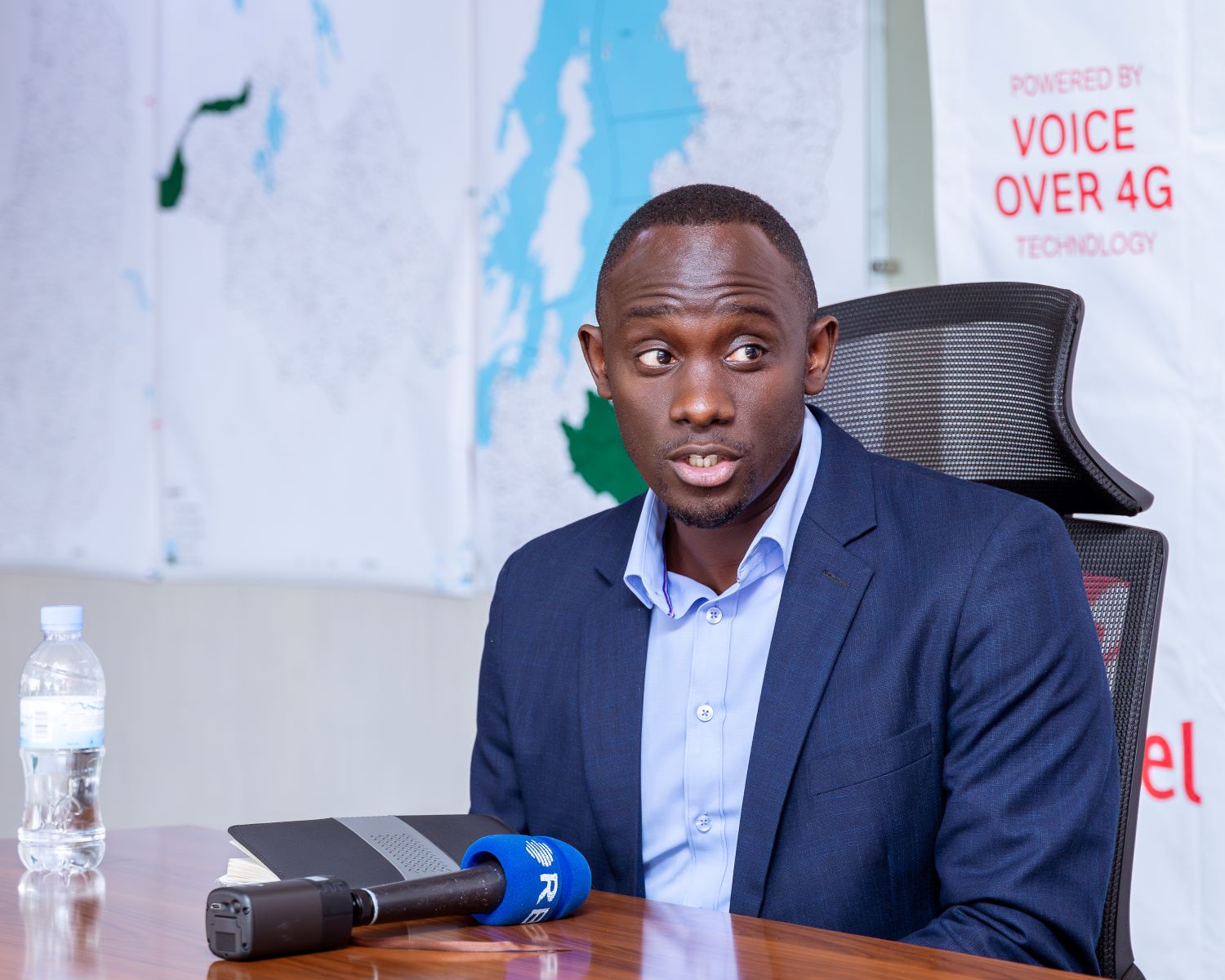 Rugambwa Lamuel, the Regulatory and Legal Director at Airtel Rwanda, also attended the press conference.
