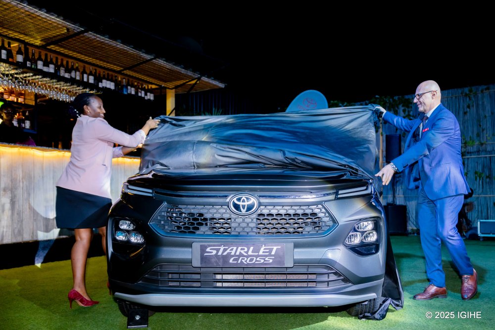 Toyota Rwanda Ltd has officially launched the 2025 Toyota Starlet Cross.