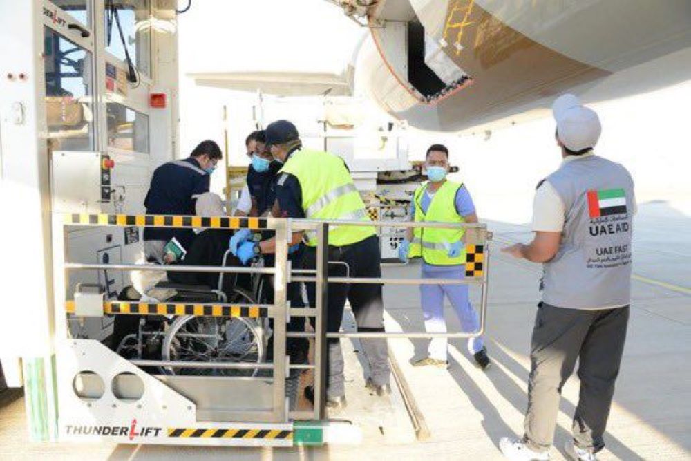 As part of its unwavering humanitarian commitment to the brotherly Palestinians in the Gaza Strip, the United Arab Emirates, in partnership with World Health Organisation (WHO), has announced an urgent initiative to evacuate 85 sick and severely injured Palestinians. 
