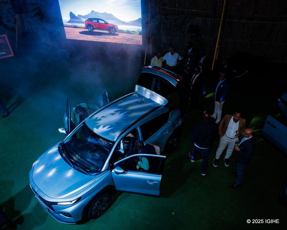 The 2025 Toyota Starlet Cross is a visually appealing car designed to be perfect for the roads of Kigali.
