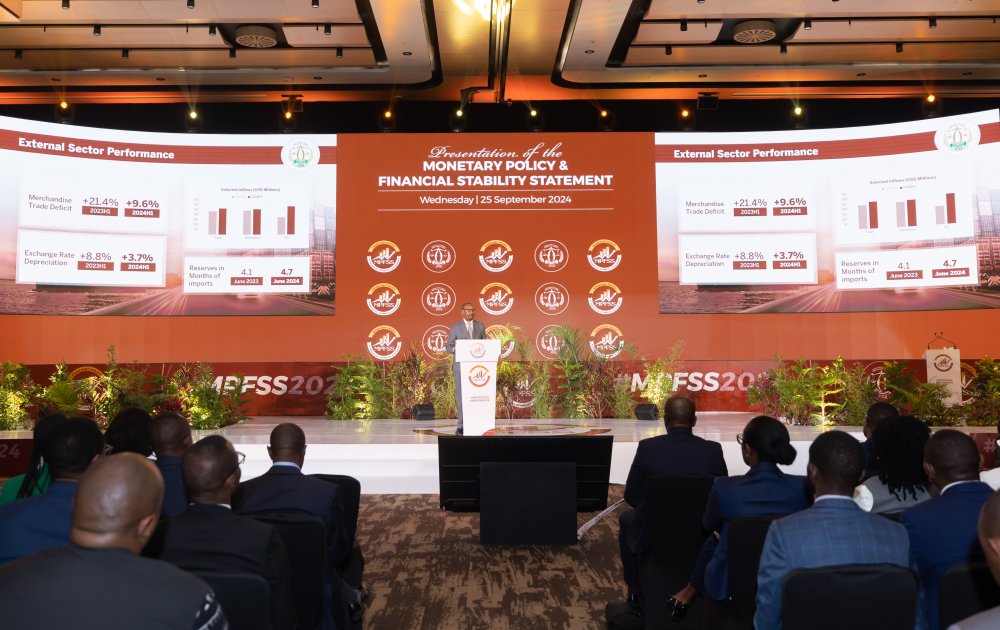 Officials following the presentation of the Monetary Policy and Financial Stability Statement.