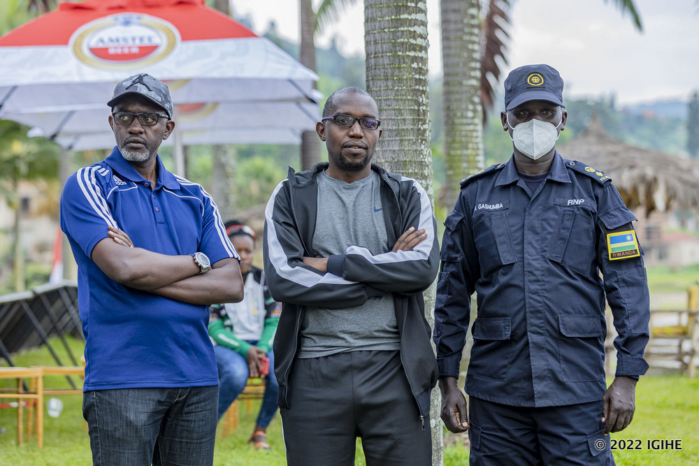 The mayor of Rubavu district, Kambogo Ildephonse (in the middle) also attended the prize handover ceremony as Rwandan Epic 2022 was concluded.
