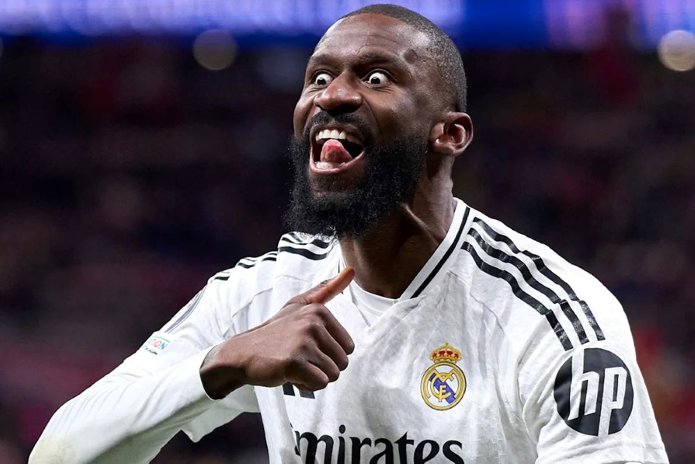 Rudiger has been handed a 40,000 euros fine.