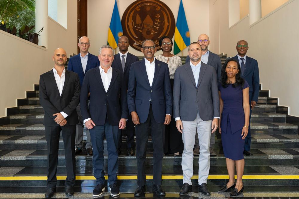 President Kagame received Bobby Pittman, Oath Africa Founding Partner and Kupanda Capital Co-Founder with his delegation