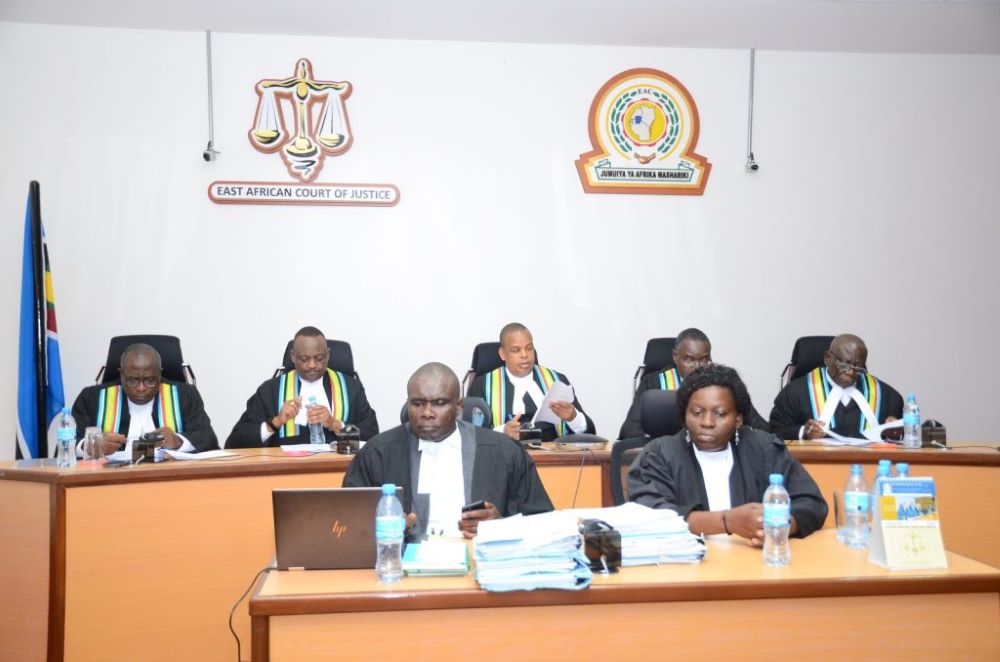 Judges preside over the 3rd rotational session in Kigali, hearing the appeal in the EACOP dispute filed against Uganda and Tanzania.