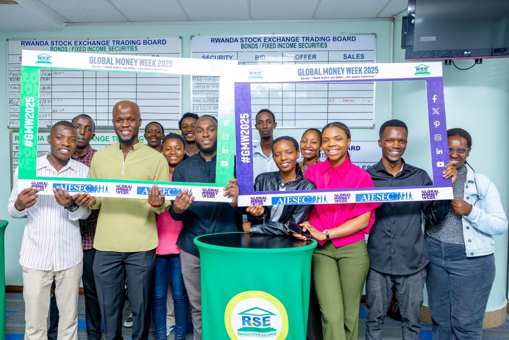 The 13th edition of Global Money Week officially kicked off at the Rwanda Stock Exchange, bringing together financial experts, government officials, and young people to promote financial literacy.