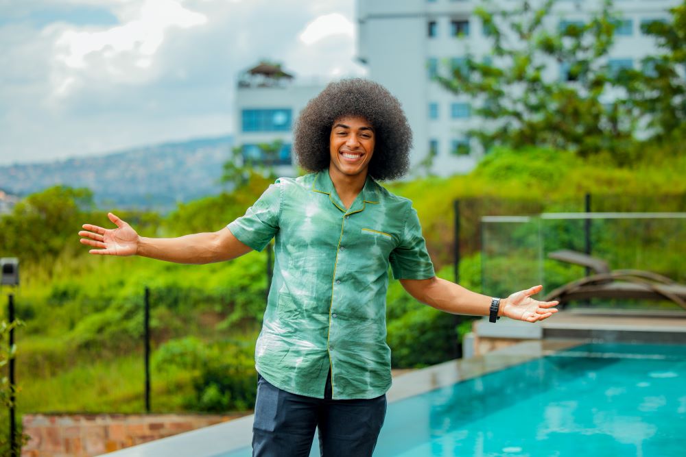 Jordan Thomas, a fourth-year student at Yale Law School and Harvard Business School, was part of the Harvard Africa Caucus.