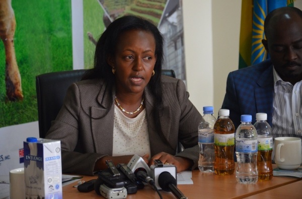 Dr Christine Kanyandekwe, Rwanda Agriculture Board deputy director for livestock