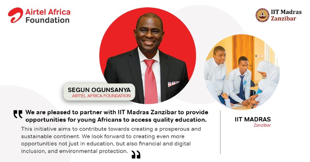 Message from the Chairman of the Airtel Africa Foundation, Dr. Olusegun Ogunsanya