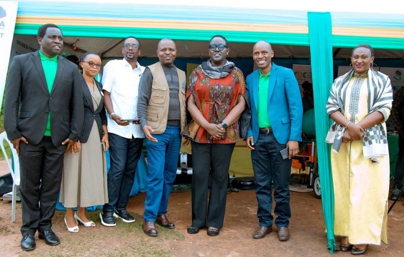 Various leaders, including those from Mega Global Market, joined the people of Nyaruguru to celebrate the International Day of Persons with Disabilities.