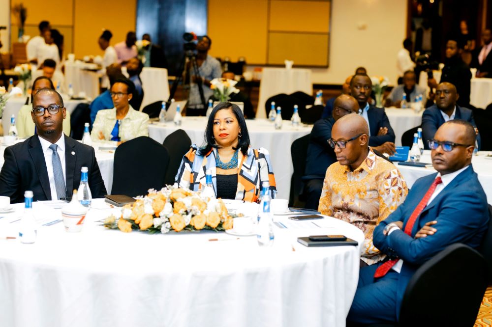 Heads of institutions and high-level Participants at the launch of Boneza Ubucuruzi, an initiative to streamline cross-border trade by removing Non-Tariff Barriers