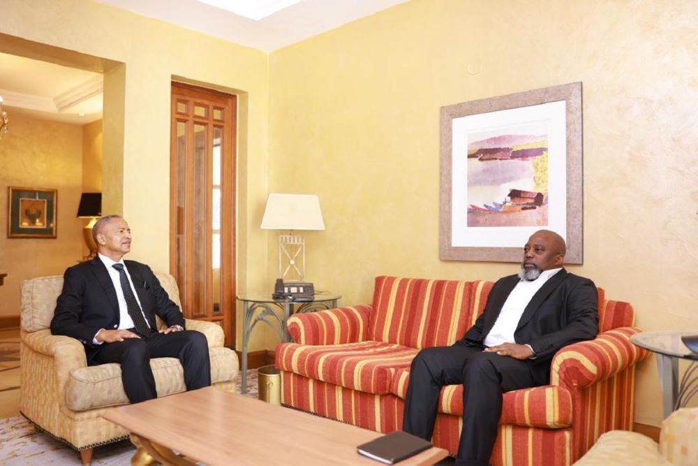 Former DRC President Joseph Kabila Kabange and Moïse Katumbi Chapwe met in Ethiopia.