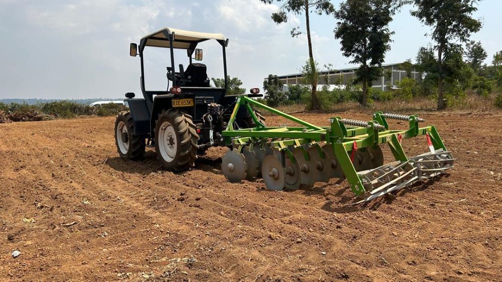 The hub will supply clean and reliable energy for essential services like electric tractors.