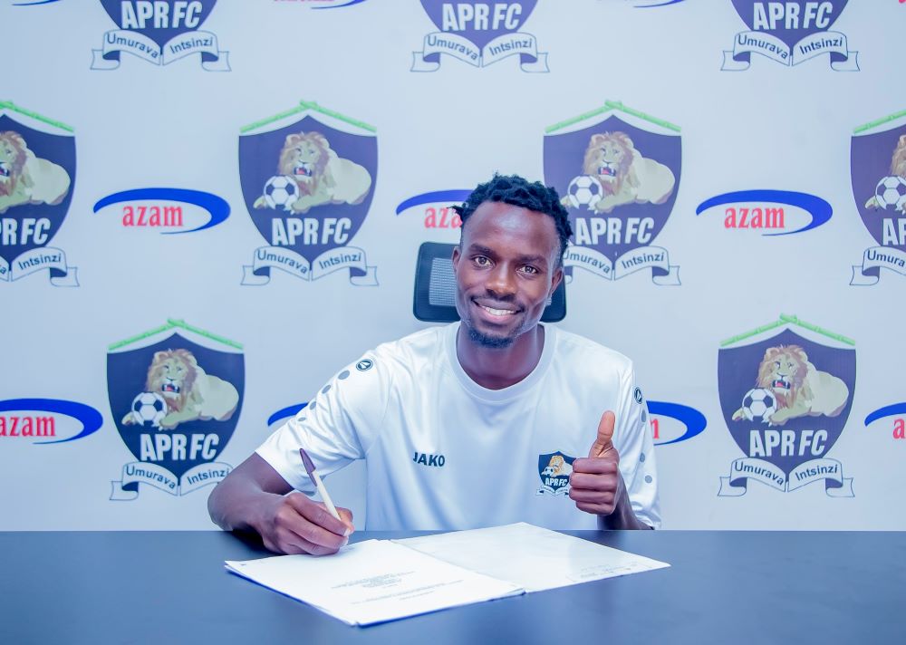 Hakim Kiwanuka has officially signed for Rwanda Premier League side APR FC.