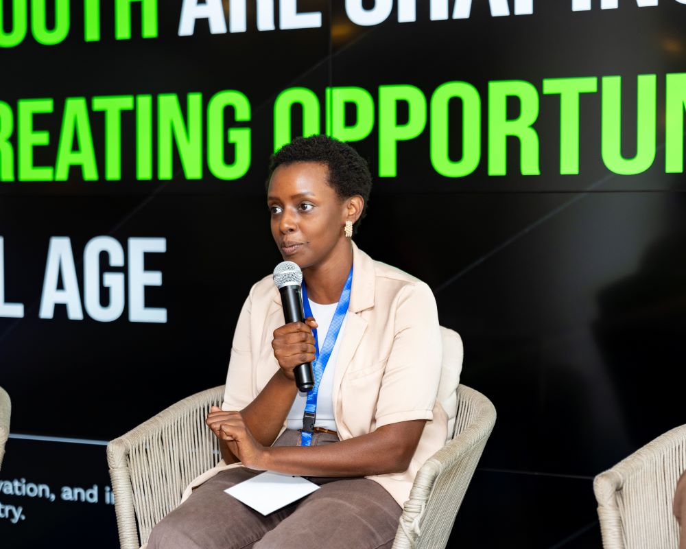 Cynthia Umutoniwase, proprietor of LOOPA Ltd. emphasized the importance of collaboration and continuous learning.