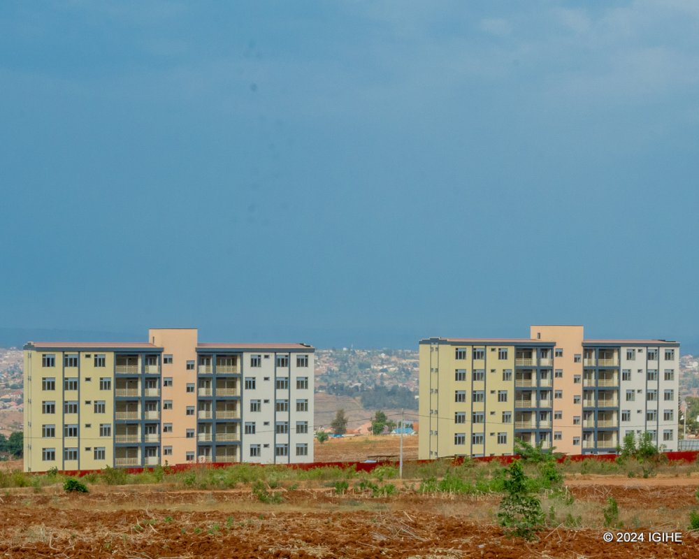 These houses are located in Kagarama in Kicukiro District.