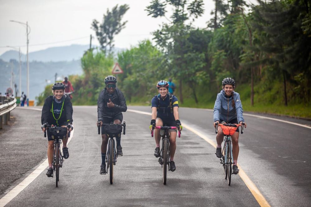 Cycling enthusiasts are also included in the event.