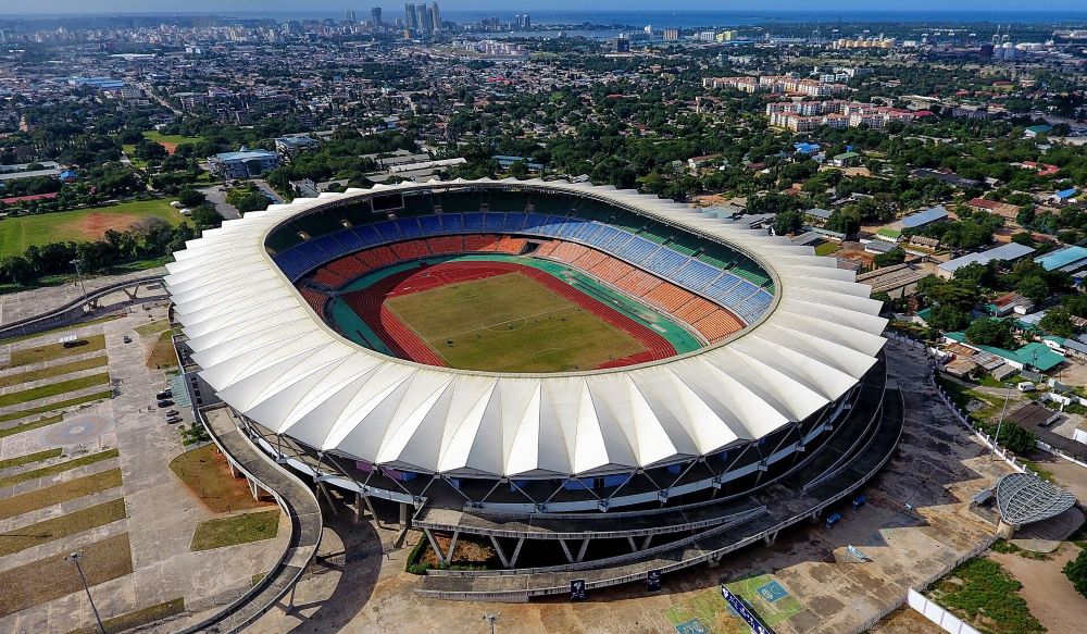 The Confederation of African Football (CAF) has temporarily banned the Benjamin Mkapa National Stadium for its games.