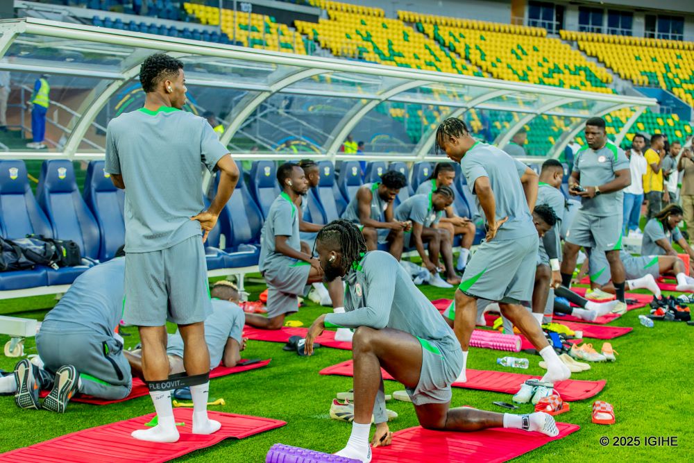 The Super Eagles upbeat ahead of crucial World Cup qualifier against Rwanda