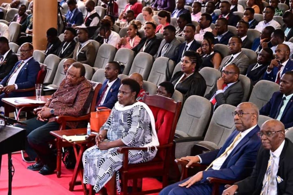 Kenyatta has remained an influential figure in African diplomacy since leaving office in 2022.