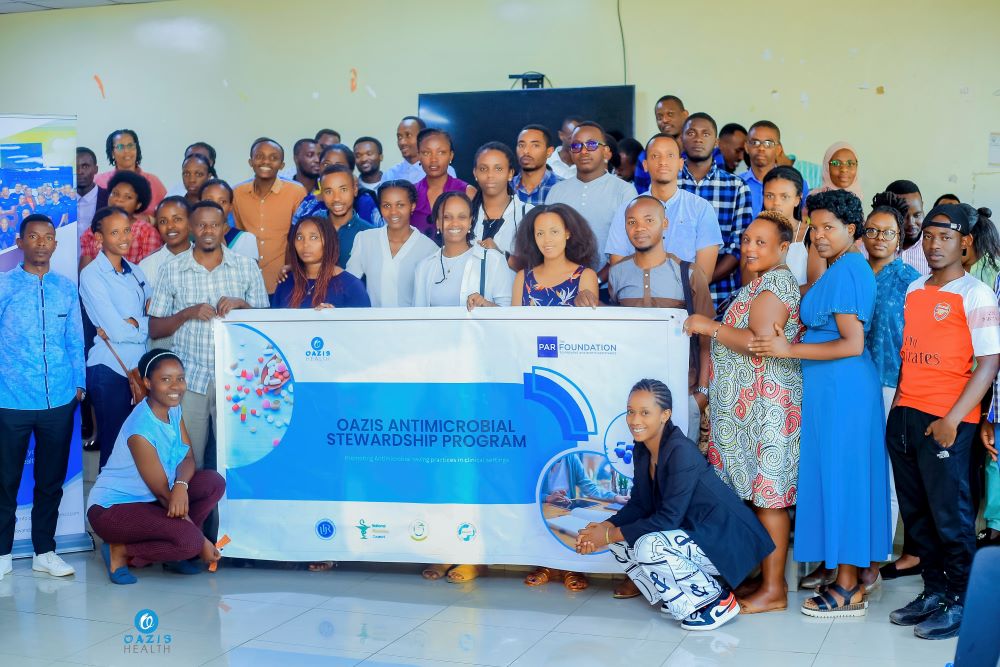 Healthcare professionals attending Antimicrobial Stewardship training