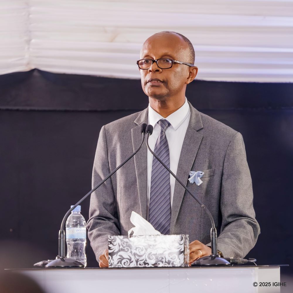 Peacemaker Mbungiramihigo, a media policy analyst at the Rwanda Governance Board (RGB), gave a personal testimony on the hostile environment that Tutsi journalists endured prior to the Genocide against the Tutsi.