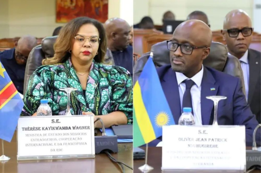 During the meeting, Ministers from Rwanda and DRC met their Angolan counterpart.
