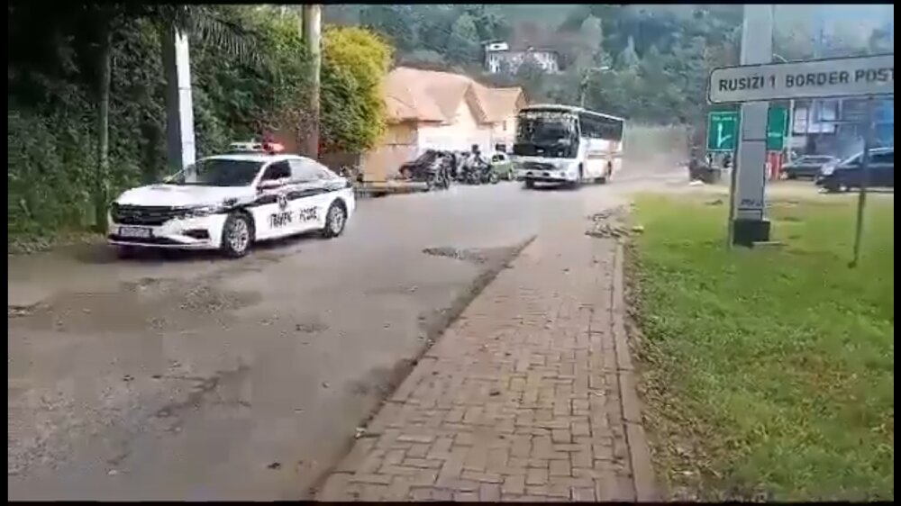 They were driven to accommodation centers as they continue with their journey.