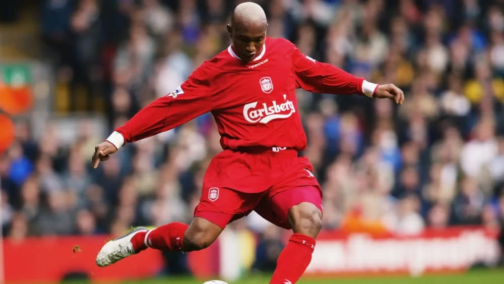 El Hadji Diouf has played for different clubs including Liverpool.