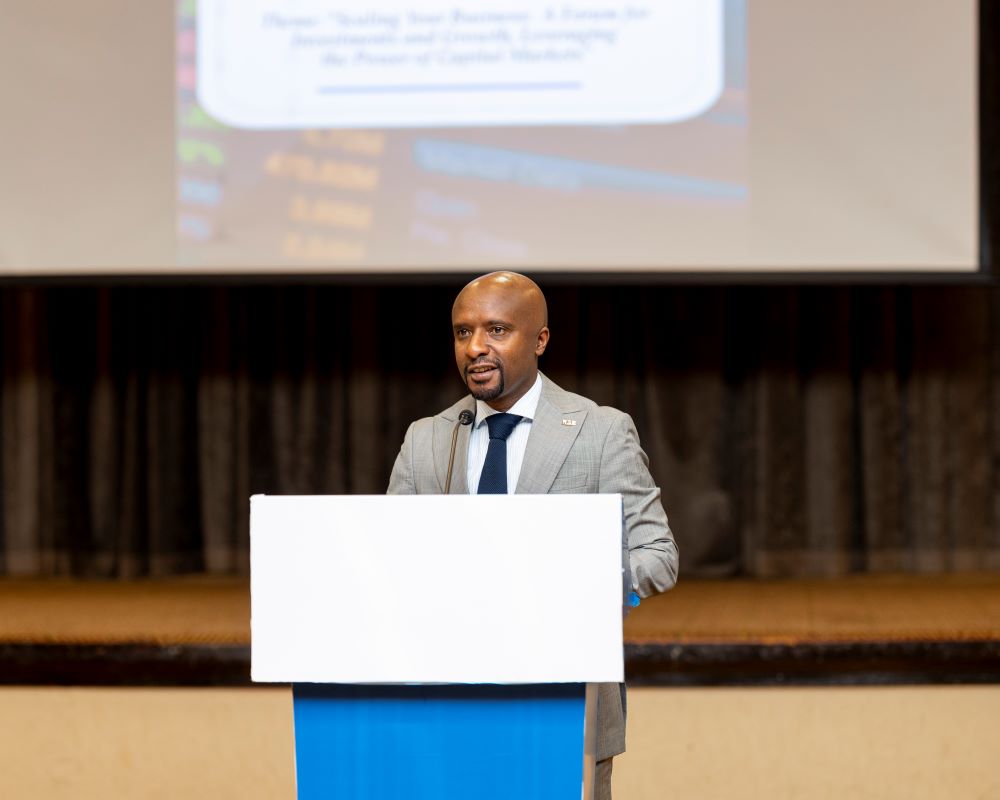 Pierre Celestin Rwabukumba, Chief Executive Officer of the RSE, highlighted the crucial place SMEs occupy in Rwanda’s economy.
