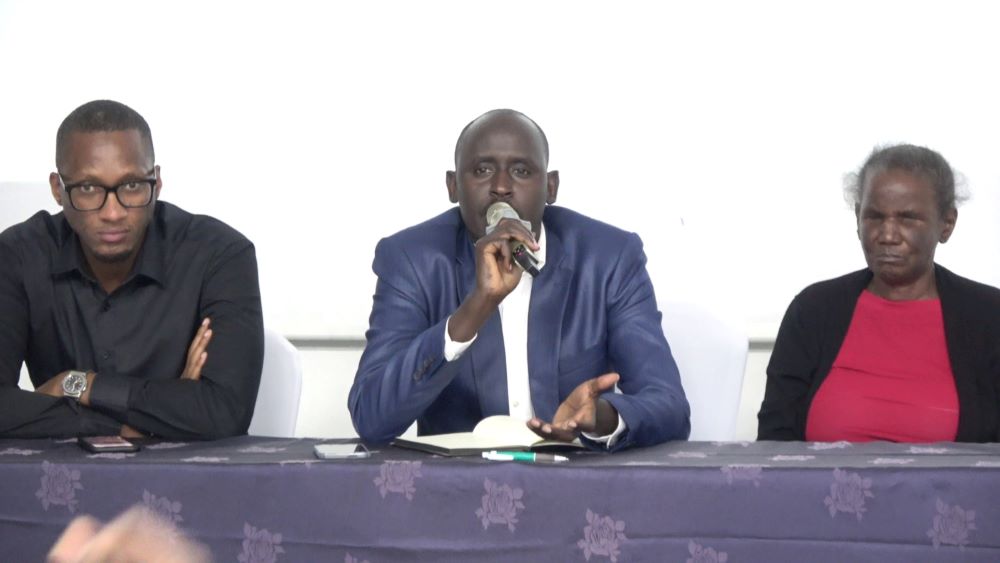Nathan Ntaganzwa (C), the Managing Director of 1000Hills Events shared insights into the upcoming awards ceremony.