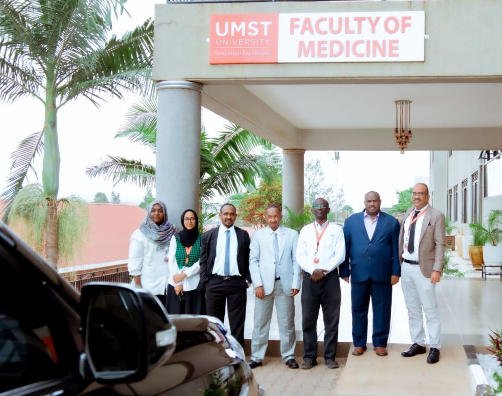 The delegation expressed admiration for the University of Medical Sciences and Technology (UMST) and Rwanda’s academic landscape in general.