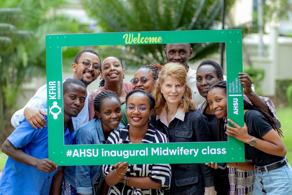 The learners are excited at the opportunity of enrolling at the new University