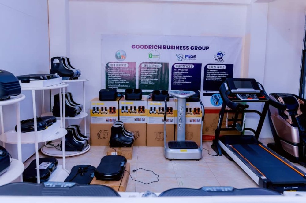 Various machines were showcased that assist in caring for the health of both those who are ill and those looking to prevent illness.