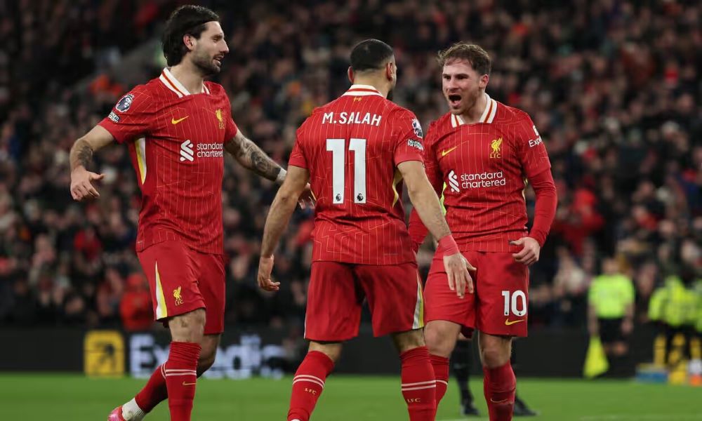 Sports Direct has declared the Premier League title race over and announced Liverpool as unofficial Champions.