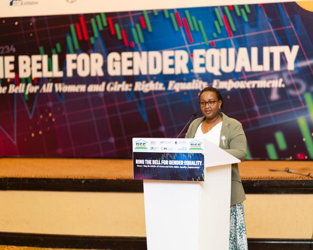 Mireille Batamuliza, the Permanent Secretary at the Ministry of Gender and Family Promotion (MIGEPROF), reflected on Rwanda’s three-decade journey toward gender equality.