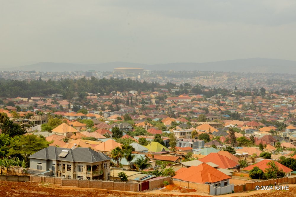 Different parts of Kigali are also visible from the appartments