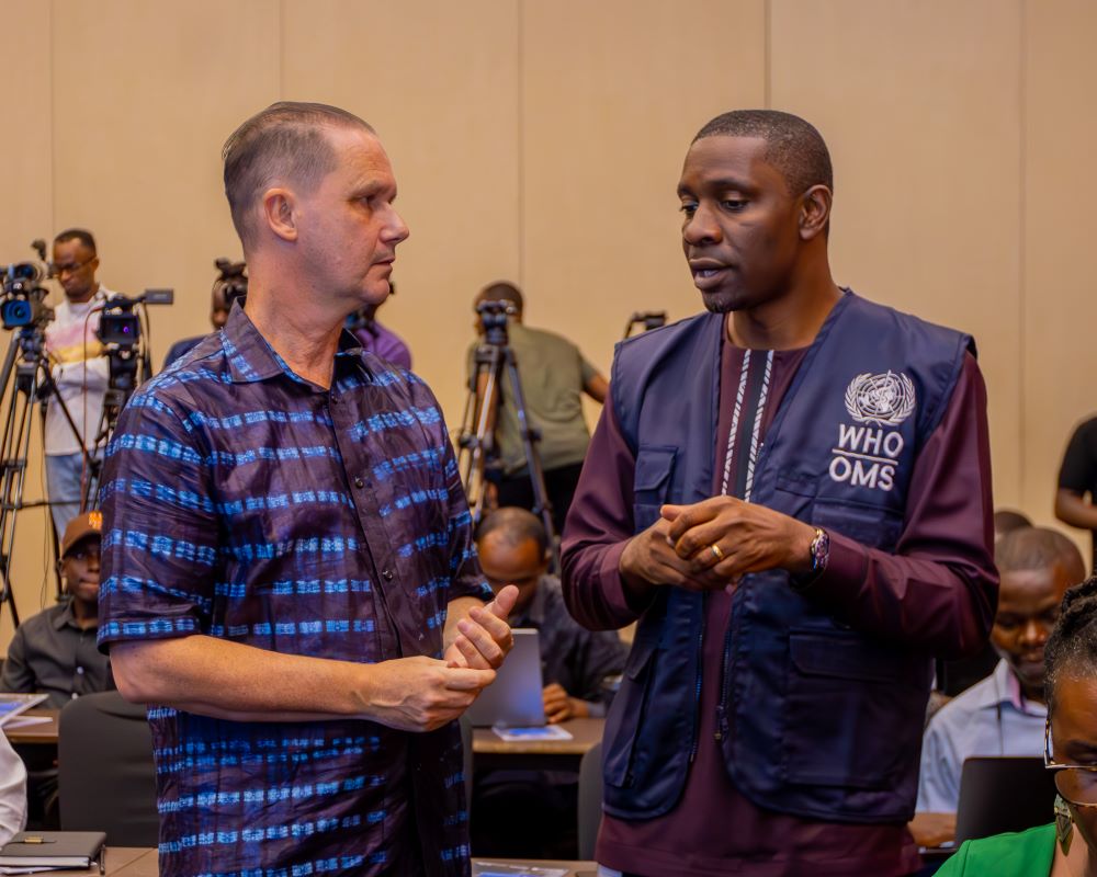 Several partners and stakeholders attended the media briefing