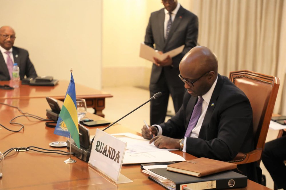 The agreement was signed on behalf of Rwanda by Minister of Foreign Affairs, Olivier Nduhungirehe.