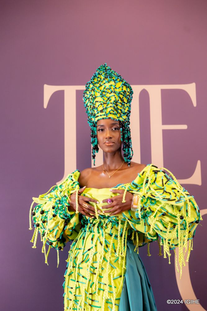 The dress code was a striking fusion of cultural creativity and sophisticated elegance