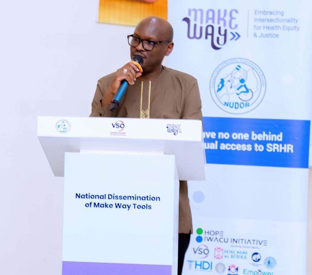 Franklin Murangira, Chief of Party at VSO, emphasized the importance of intersectionality in addressing the needs of different vulnerable groups.